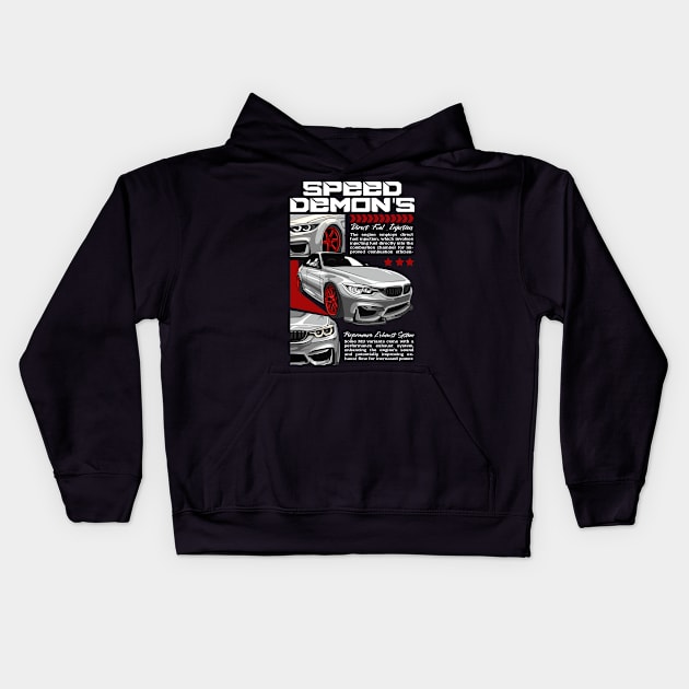 M3 F80 Speed Demon's Kids Hoodie by Harrisaputra